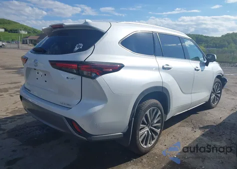 2025 Toyota Highlander Hybrid Limited 25Th Edition z USA, uszkodzony, nr VIN 5TDKBRCHXSS662712